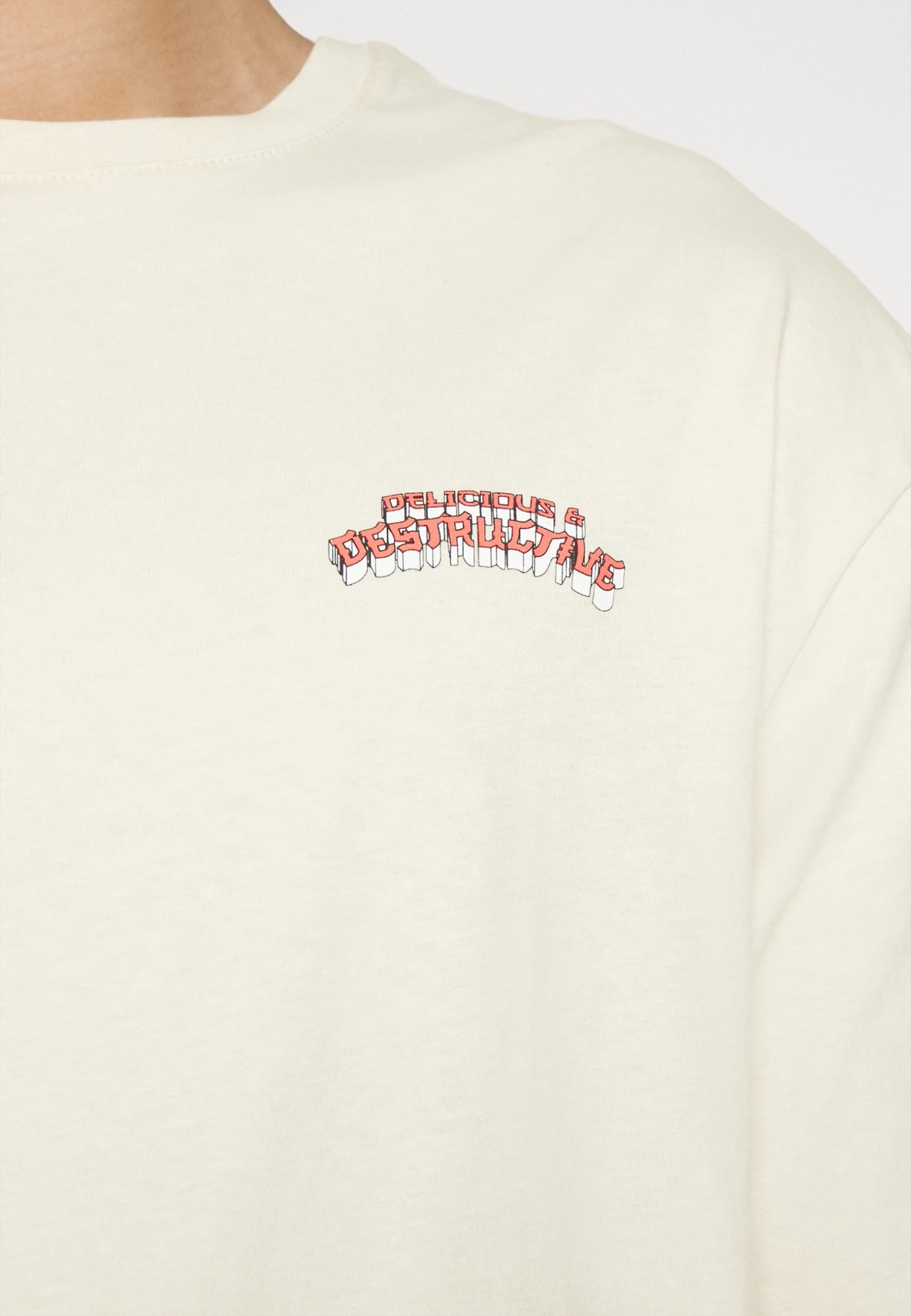 YOURTURN T-Shirt Imprimé - Beige 5 YOURTURN T-Shirt Imprimé - Beige – Image 5