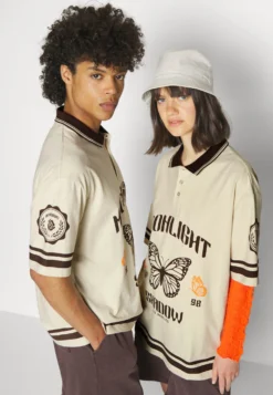 YOURTURN Unisex - Polo - Off-White -Yourturn Soldes Magasin f864bebbaad8433380d69100bbbe5644 scaled