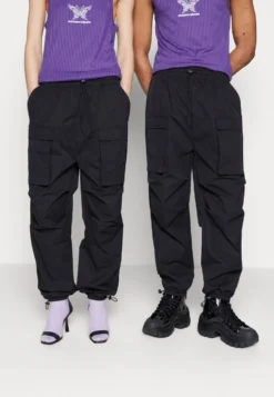 YOURTURN Unisex - Pantalon Cargo - Black